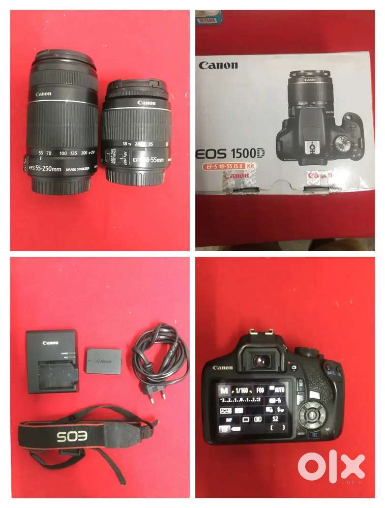 Canon 1500d dual lens