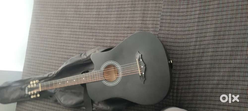 Guitar black colour