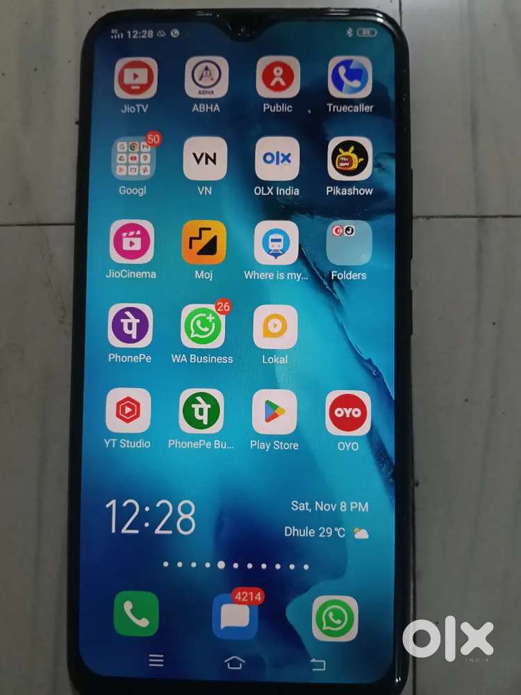 Vivo y17 4g charger 4 / 128