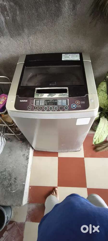 LG automatic uper door wishing mashin