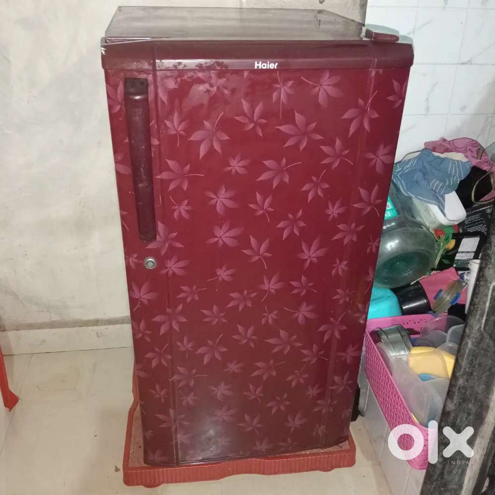 Haier fridge for sell with good condition and minor repairs