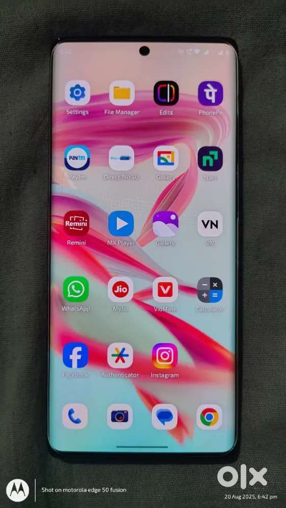 Moto g85. 12gb 256gb. 6 month old..very good condition. No any problem