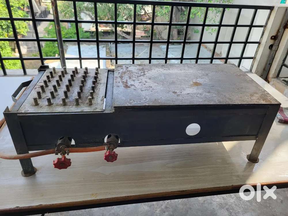 Chapati Bhatti with Gas Burner.