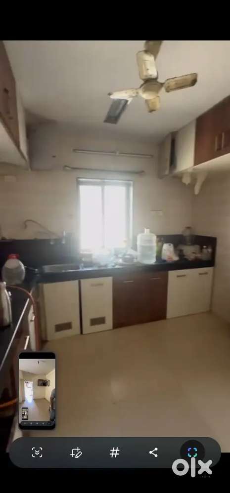 1bhk semi furniture flat rent student dhankawadi