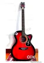 Brand New Wooden Semi Acoustic Guitar For Kids