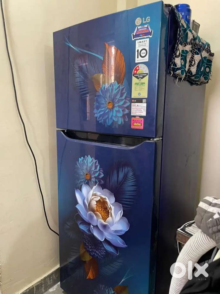 Lg 240L convertible double door fridge in good condition