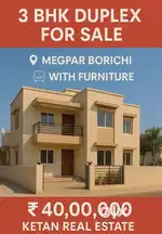 3 BHK Duplex For Sale Megpar Borichi With Furniture