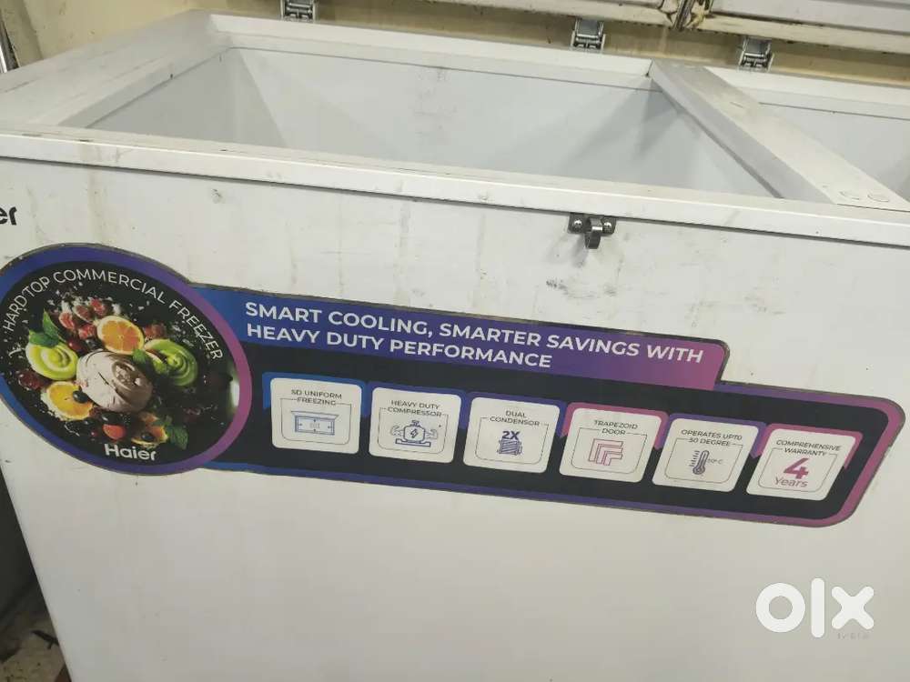 Haier Deep freezer 550 liter with 2 years warranty