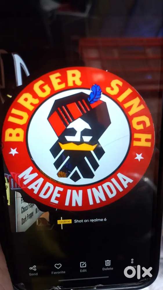 Burger Singh Welcome metro (Pink Line)