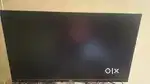 Dell monitor 60cm brand new with bill and box and with laptop stand