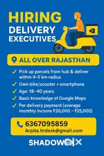 Hiring Delivery executives- shadowfax