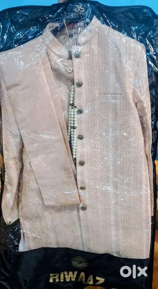 Shervani for kids (boys) for wearing on marriages.