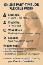ONLINE PART TIME JOB