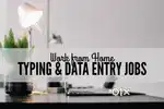 Home based job data entry typing work