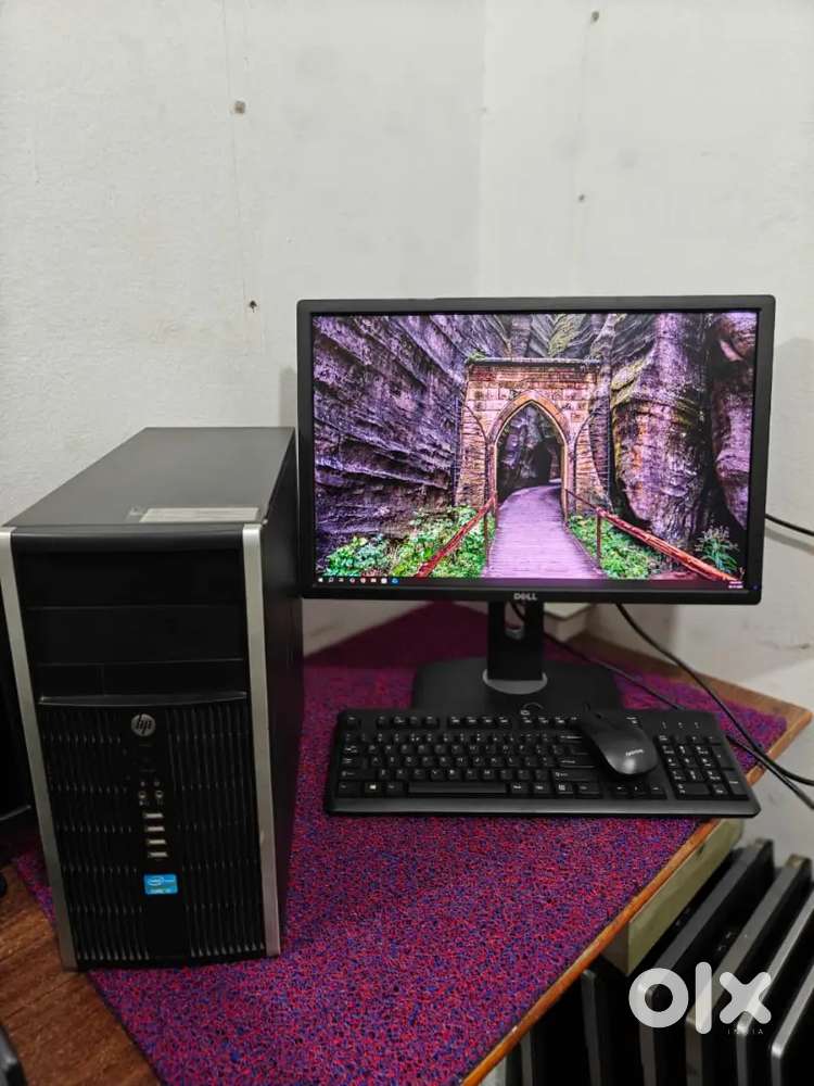 HIGH DEMAND HP COMPAQ 6200 MINI TOWER CPU I5 2 ND GEN 8/500 WITH SET