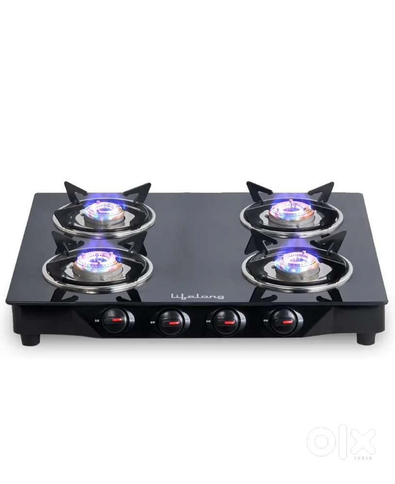 New Pigeon Brand 4 Burner Gas Stove
