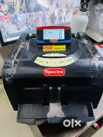 Cash counting machine & display shelf