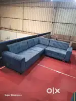 BLUE CORNER SOFA SALE 14999