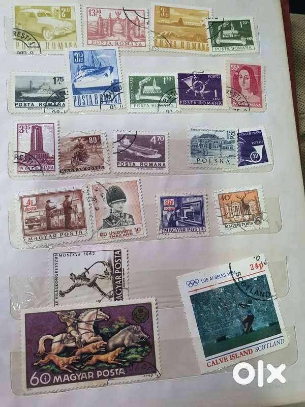 Stamp book with more than 200 approx diff stamps