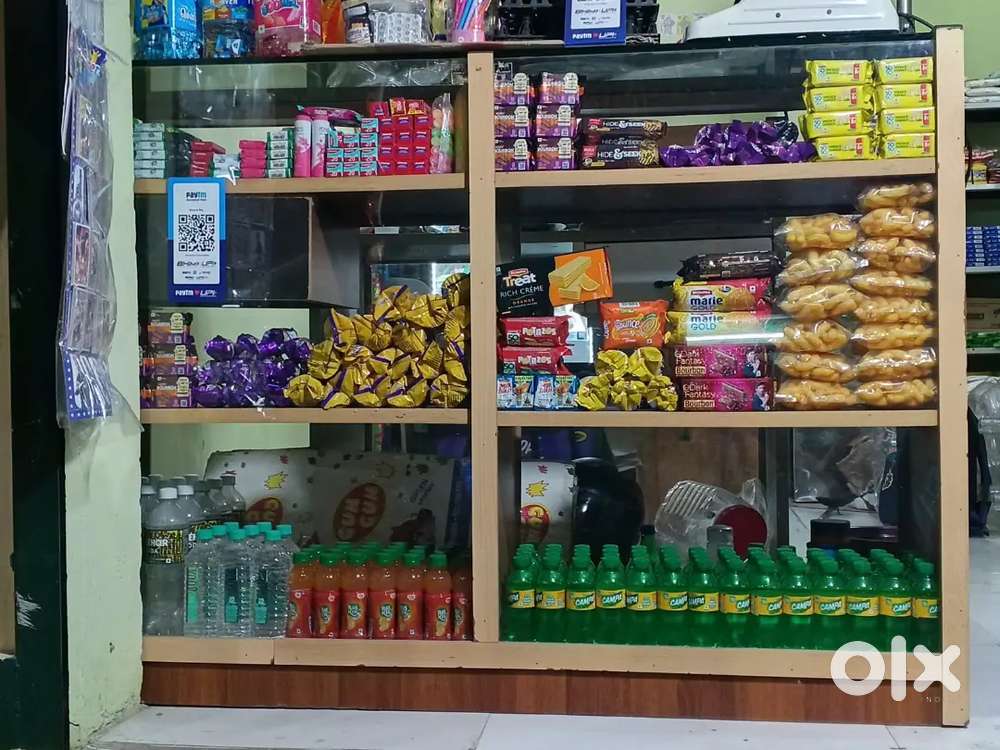 New Glass and Wooden Showcase Rack for shops