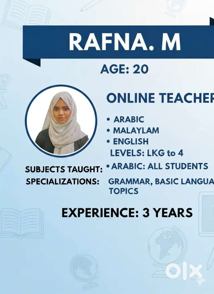 Online teacher