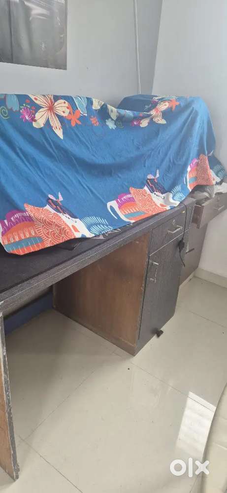 Computer table + Extra Store Table Free