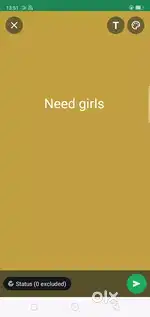 Need girls