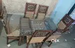 Dining Table (6 seater) wood & plywood