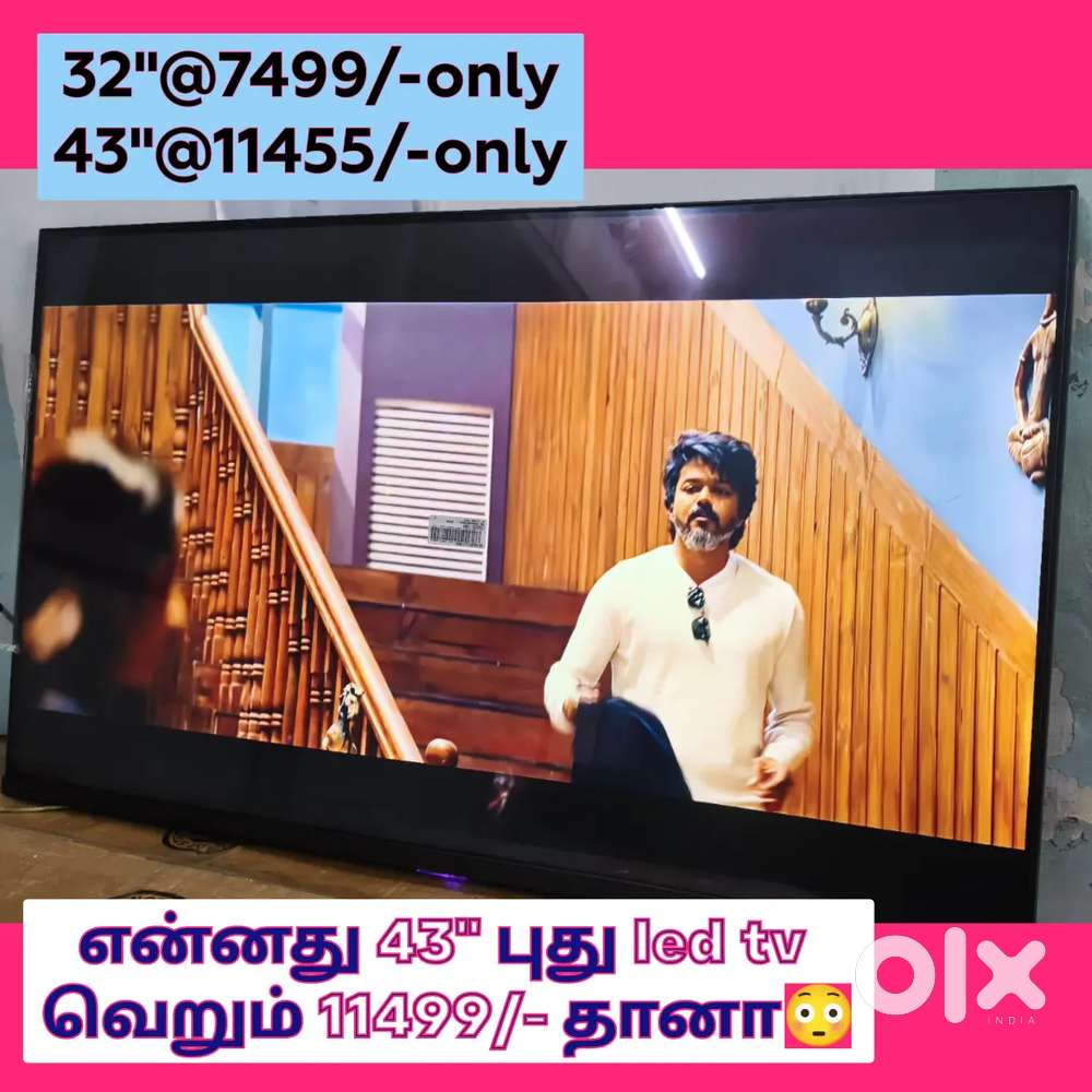 Stock clearance sales : SONY new 43 inch smart led tv just 10999