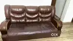 Sofa set one three seater and two single seaters