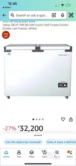Voltas Combo freezer & Cooler