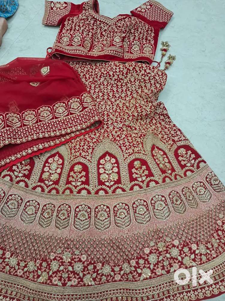 Wedding lehnga and blouse