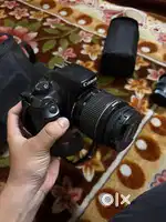 CANON 1300d dslr 18-55 lens and 70-300 sigma lens