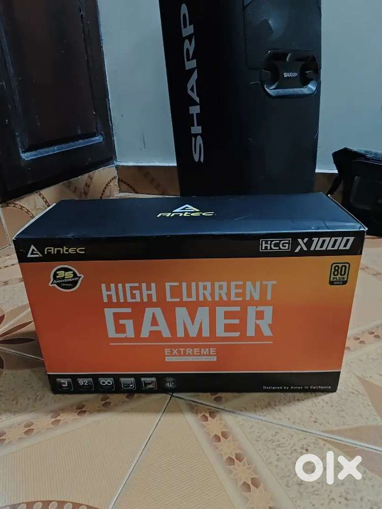 ANTEC HCG HIGH CURRENT GAMER 1000W EXTREME POWER SUPPLY NOT USED MUCH