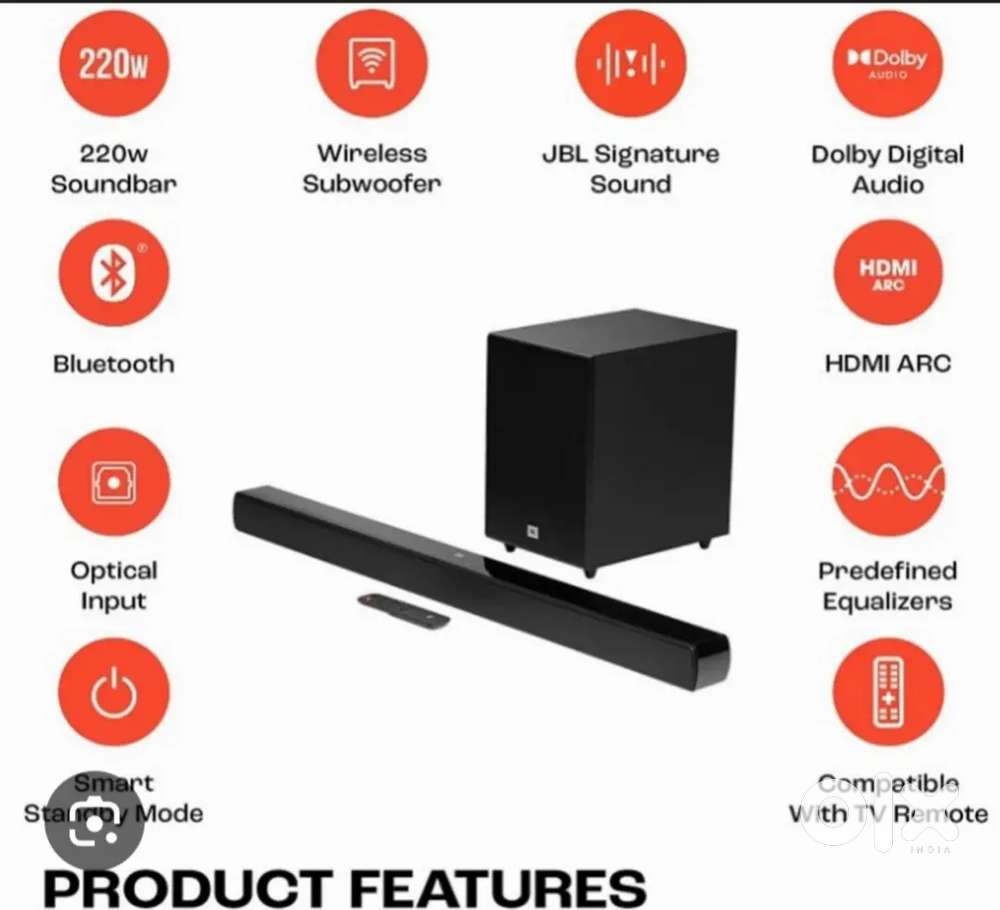 Jbl cinema sb-270 soundbar home systems