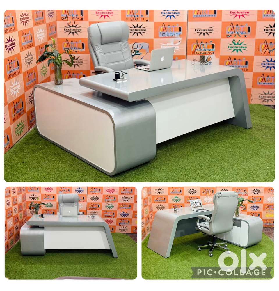 New latest design md tables boss tables office tables chairs