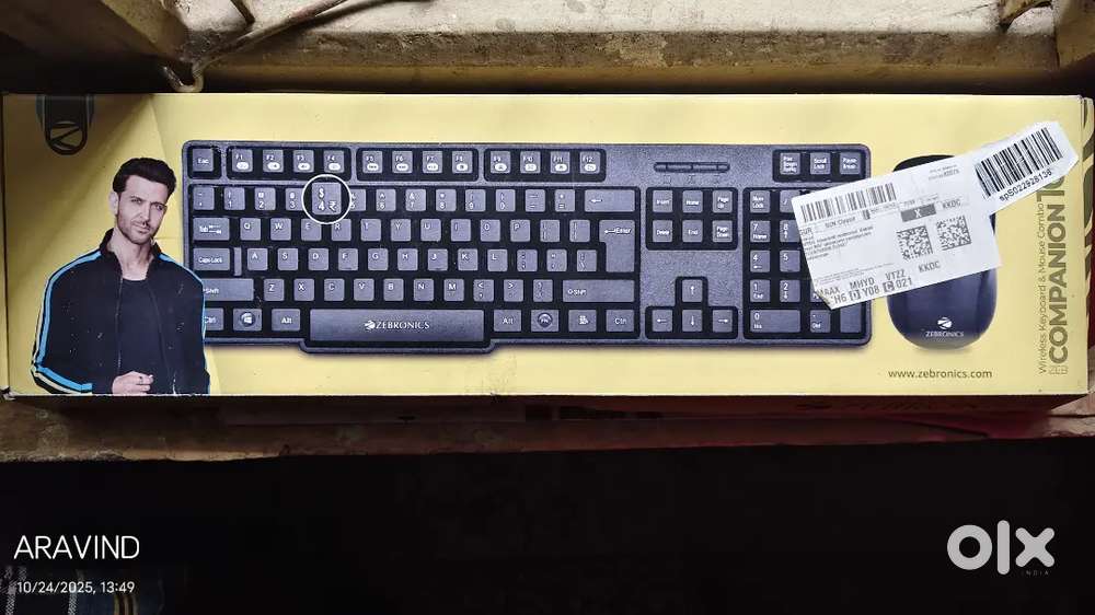Zebronics wireless keyboard
