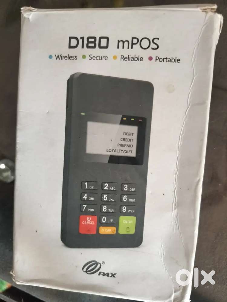 Card swipe Pocket Machine plus Mantra Finger Scanning