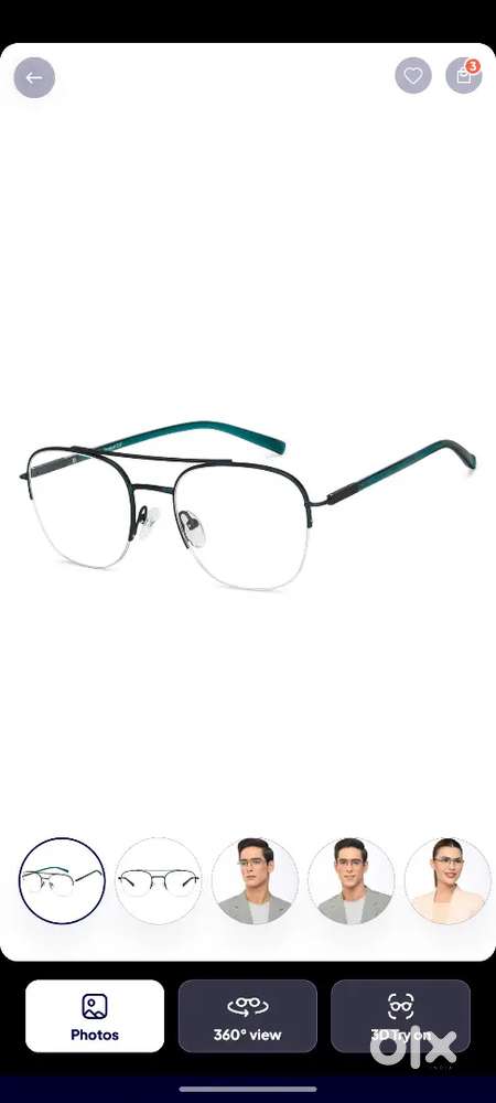 Computer glass with 0 power