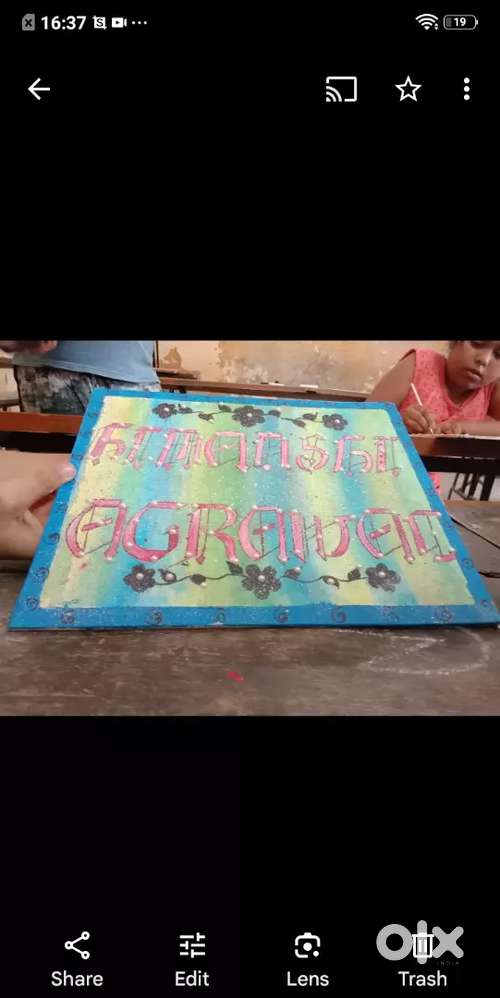 I wanto teach calligraphy,o level, french language