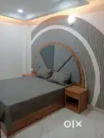 1 bhk luxury flat with lift and bike parking gated society