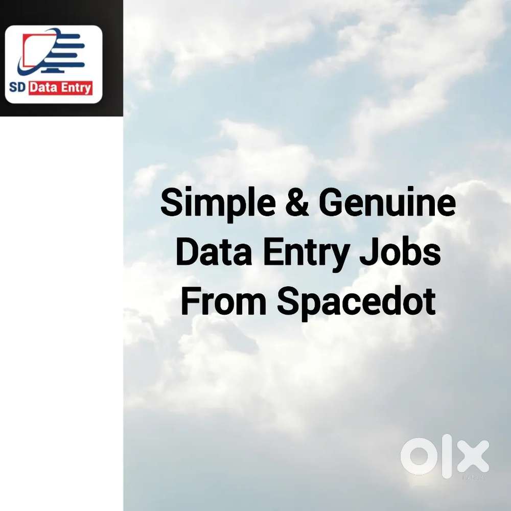 Simple & Genuine Data Entry Jobs