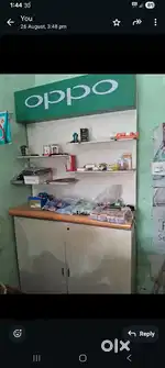 Furniture for mobile shop