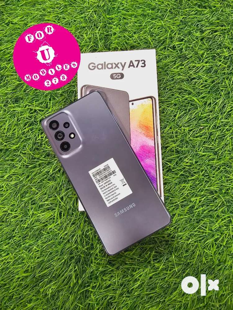 Samsung A73 8/256 New condition warranty available full kit box call