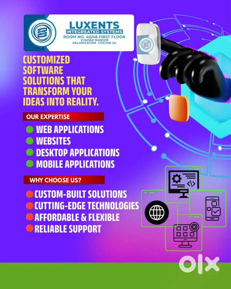 Female Office Staff Wanted Luxents Integrated Systems

 Palarivattom,