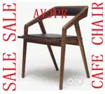 New premium quality wooden dining chair cafe chair restaurant banquet