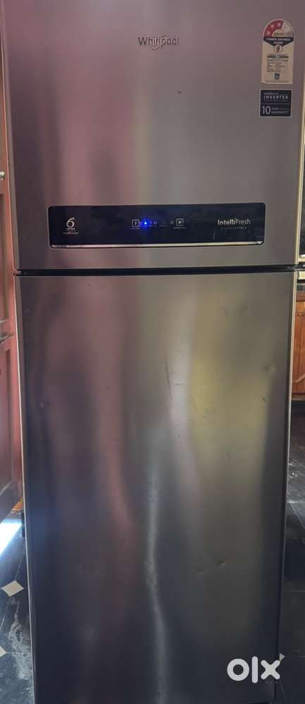 Whirlpool 340L frost-free fridge, 3-star energy rated, 207 units/year
