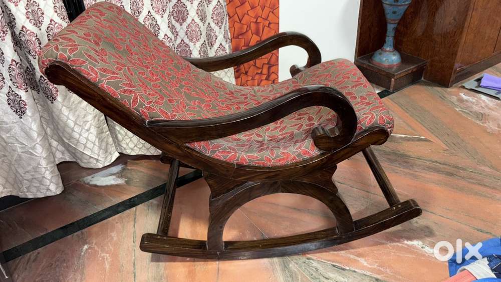 Rosewood rocking chair