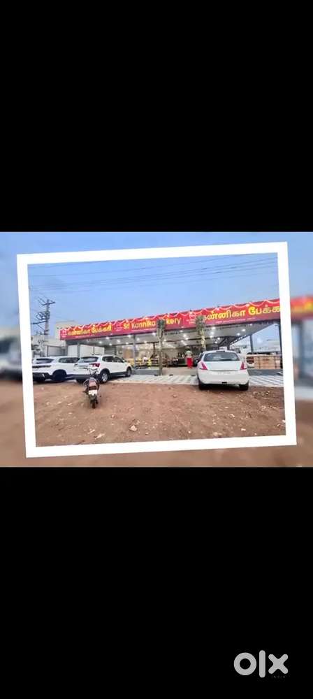 Space for Restaurant at erode to palani road in kangayam