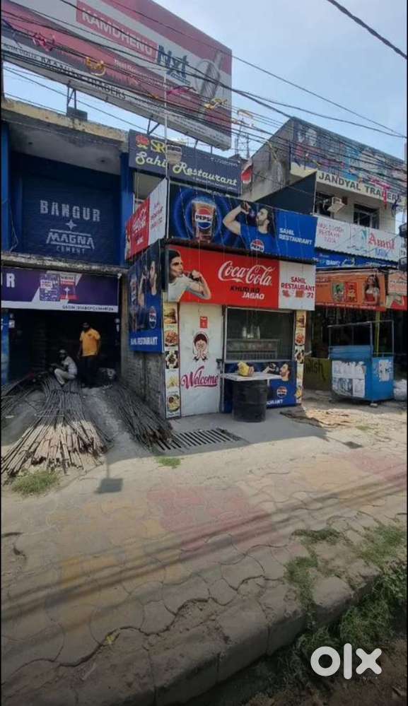 Single Story and Double Story shop main road airport jammu